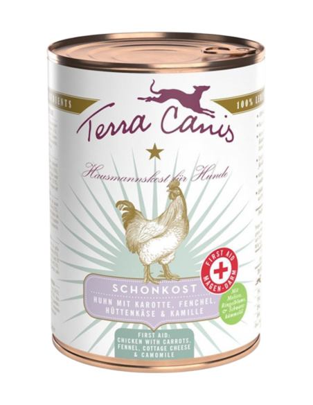 Terra Canis gastrointestinal pollo con patate carote e sedano 400 gr.