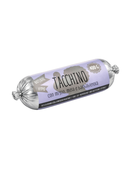 Salsiccia di Tacchino, Miglio, Mela e Barbabietola