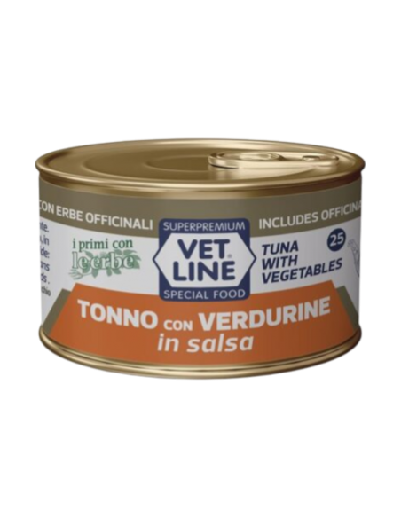 Vet Line Gatto in salsa Pollo con Verdurine 70 gr.