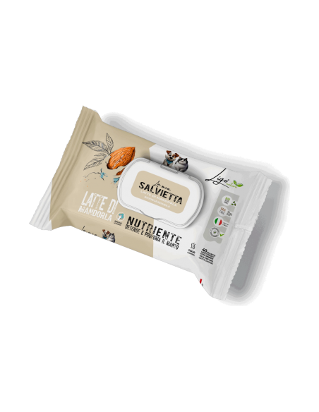 Ligo Salvietta Nutriente Latte Di Mandorla 40 pz.