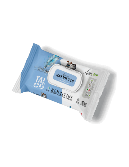 Ligo Salvietta Sensitive Talco 40 pz.