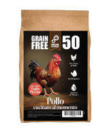CROCCHETTE GRAIN FREE POLLO, CIBO GENIUINO CON PRODOTTI NATURALI