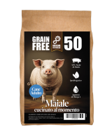 Crocchette al maiale, grain free  ipoallergeniche e monoproteiche.