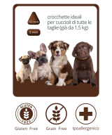 crocchette manzo  angus monoproeiche grain free puppy cuccioli naturalmente ipoallergeniche