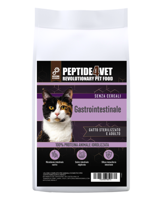 Crocchette per gatto sterilizzato al salmone e pesce bianco