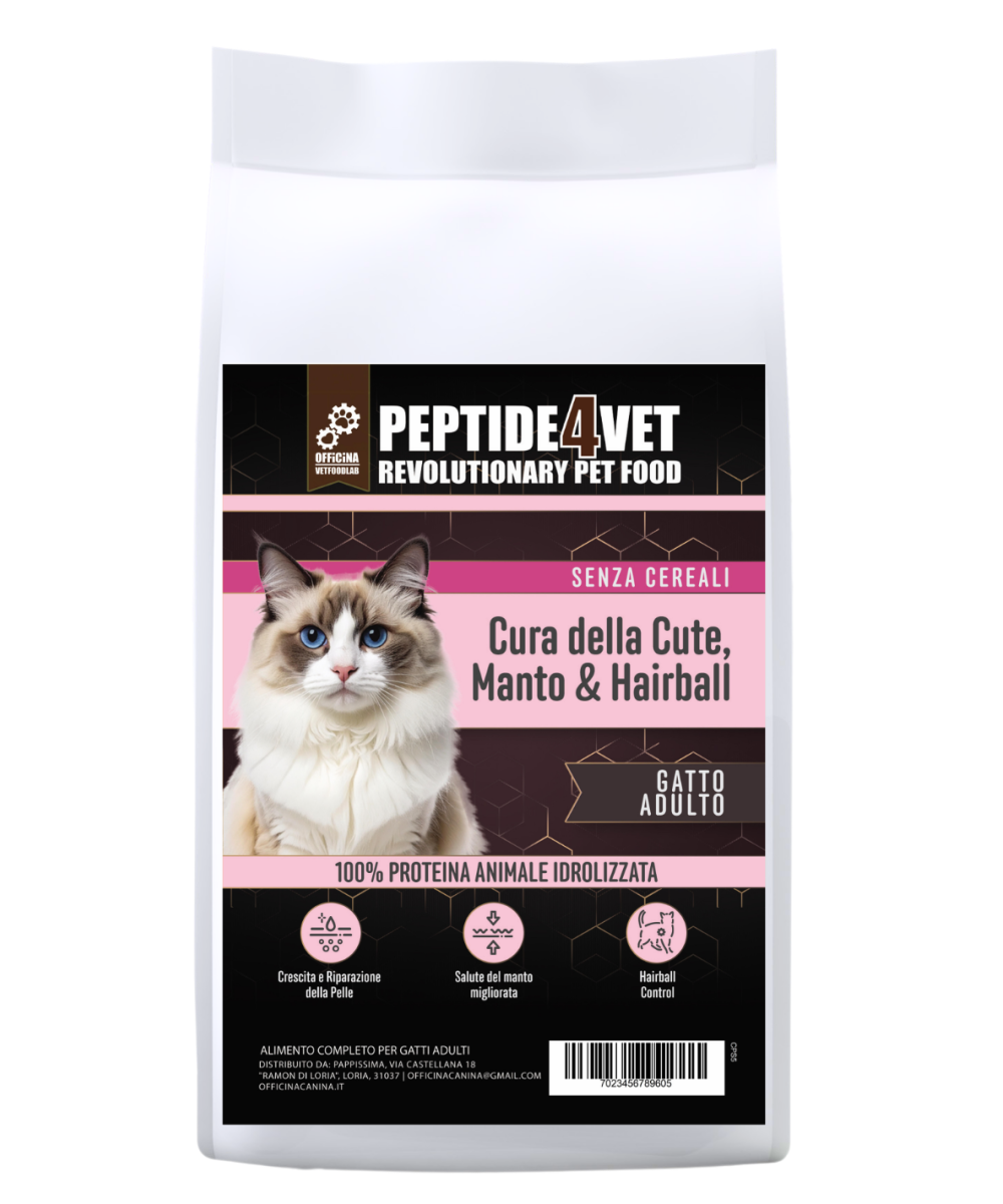 Crocchette per gatto sterilizzato al salmone e pesce bianco
