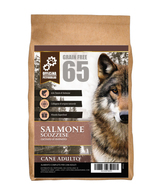 crocchette grain free salmone scozzese