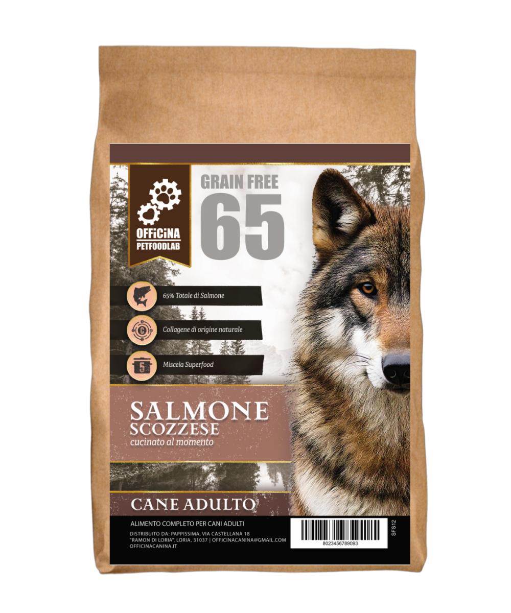 crocchette grain free salmone scozzese