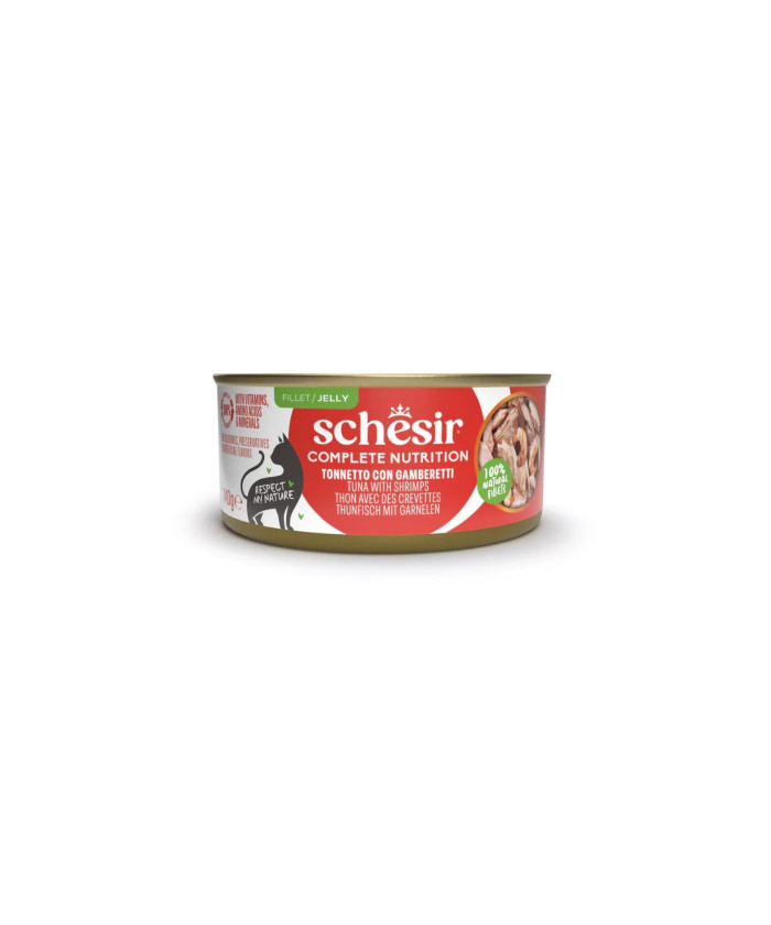 Schesir Vaschetta Tonnetto con Gamberetti jelly