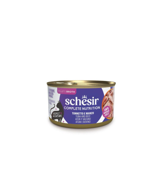 Schesir Vaschetta Tonnetto e Pollo in Brodo