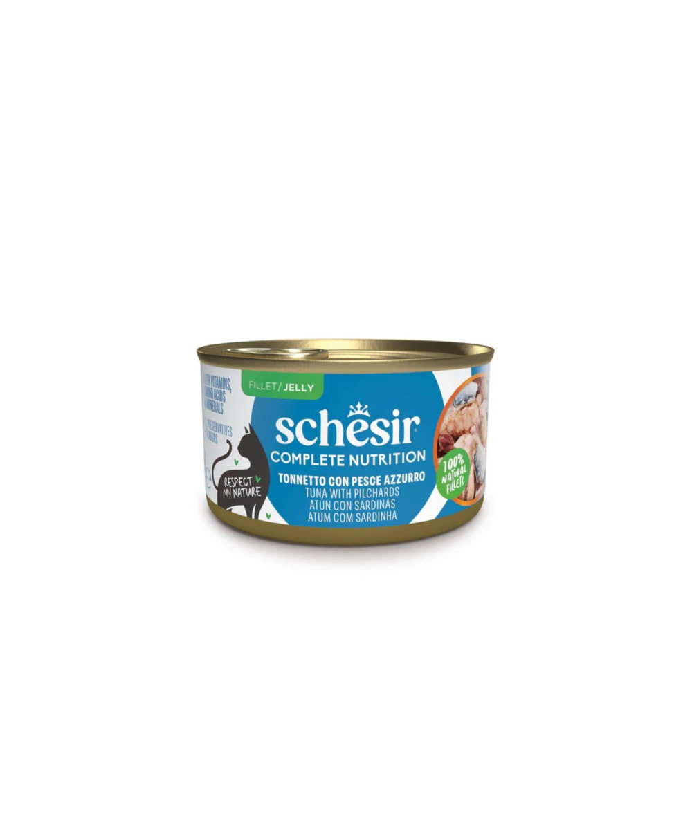 Schesir Vaschetta Tonnetto con Pesce Azzurro Jelly
