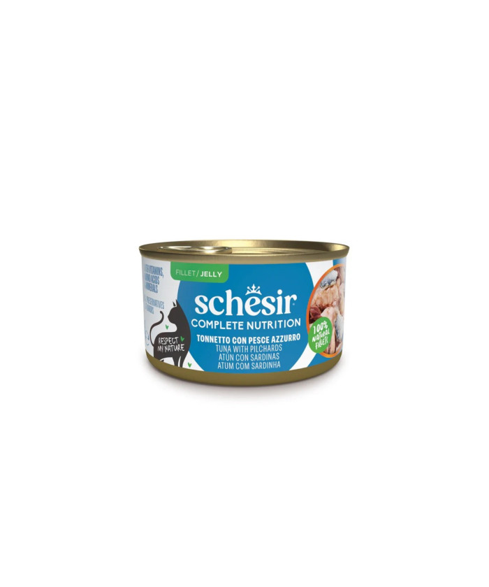 Schesir Vaschetta Tonnetto con Pesce Azzurro Jelly
