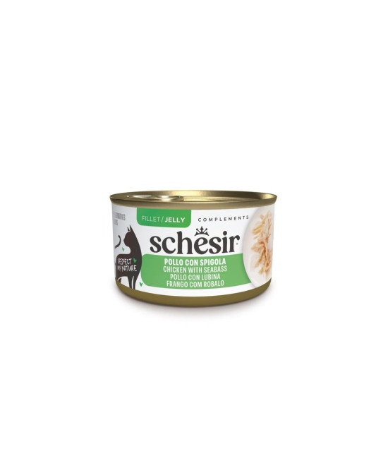 Schesir Vaschetta Pollo con Spigola Jelly