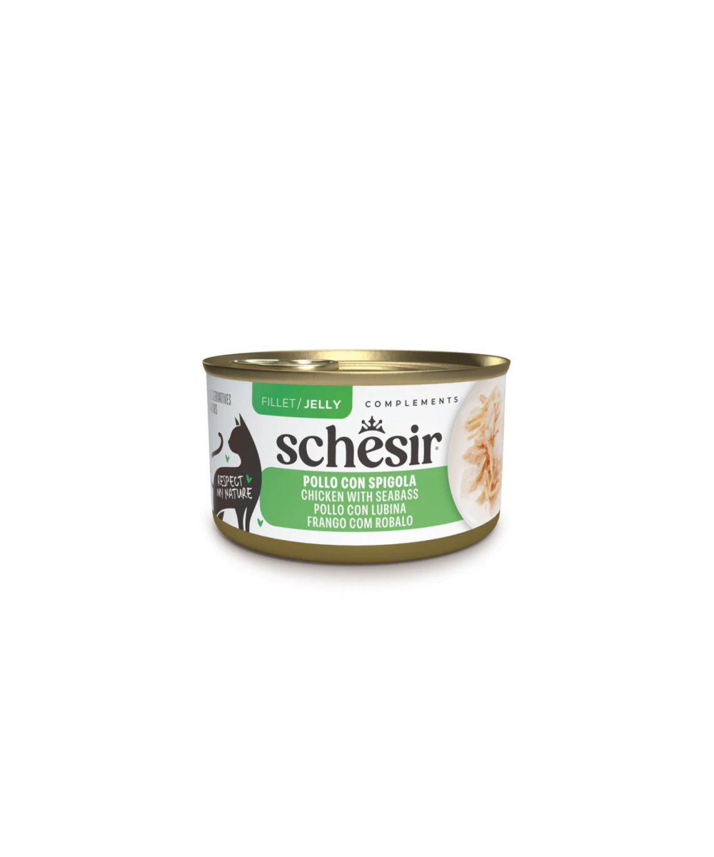 Schesir Vaschetta Pollo con Spigola Jelly