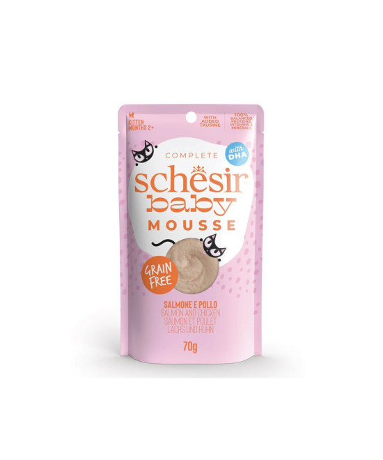 Schesir Baby Mousse Salmone e Pollo