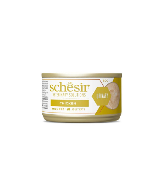 Schesir Veterinary Solution Urinary Mousse Pollo 80 gr.