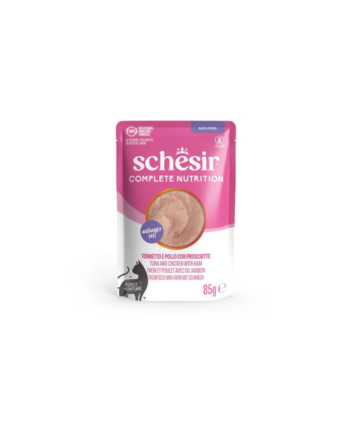 Schesir Mousse Tonnetto e Pollo con Prosciutto