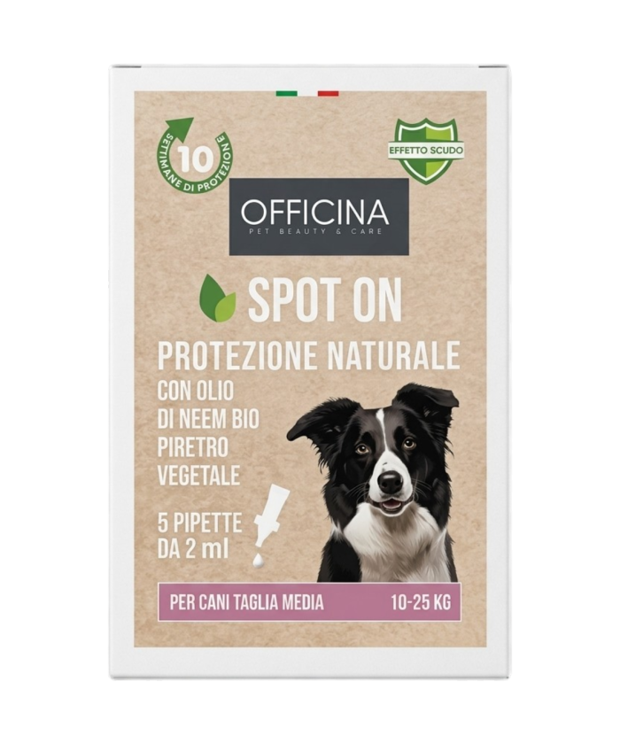 Antiparassitario per Gatti – Spot On Naturale con Olio di Neem – 5 Pipette Antiparassitario Gatti da 1ml – Antipulci Gatto contr