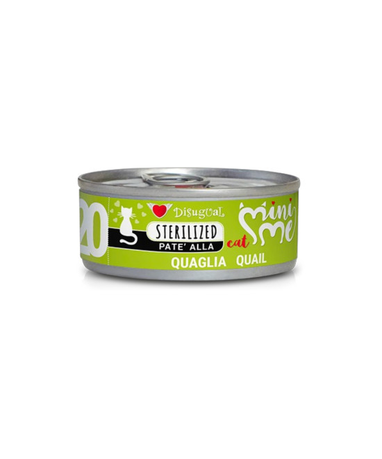 Disugual 20 sterilizzato patè Quaglia gatto